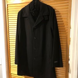 Previously Worn Men’s Nautica Wool Knee-Length Winter Coat